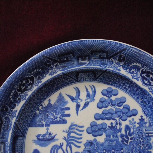 Antique Warranted Staffordshire J.M. & S. Ironstone Dinner Plate - Picture 6 of 14